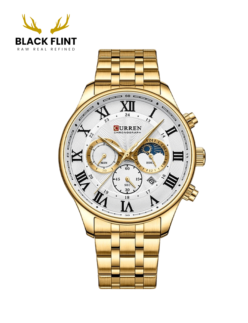 CURREN 8427 Men's Chronograph Watch - Image 4