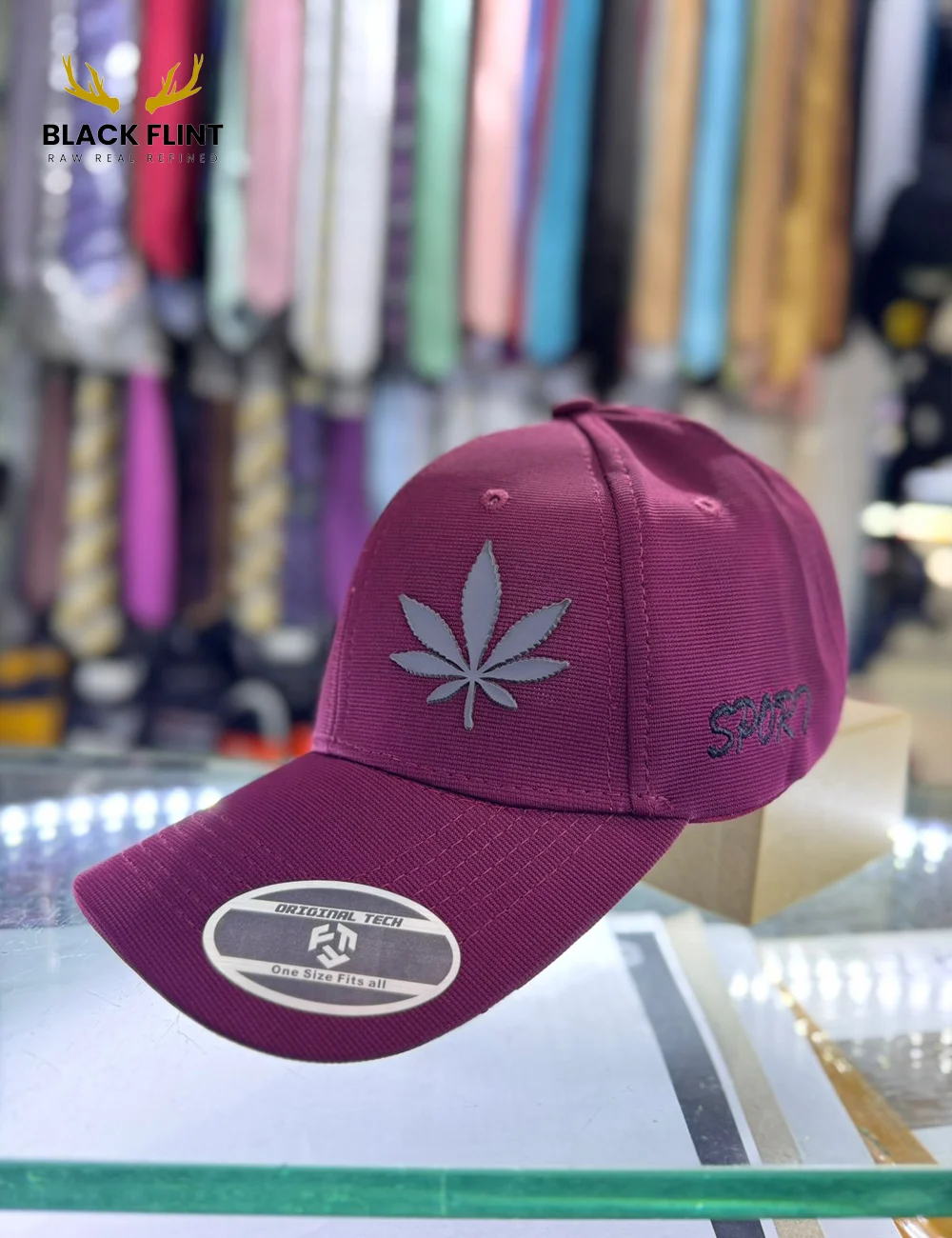 Sports Cap Embroidered Logo Design - Image 10