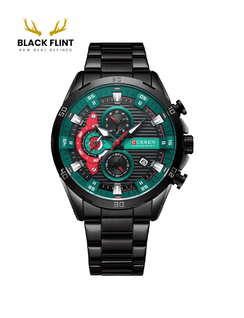 CURREN 8402 Men's Stainless Steel Watch