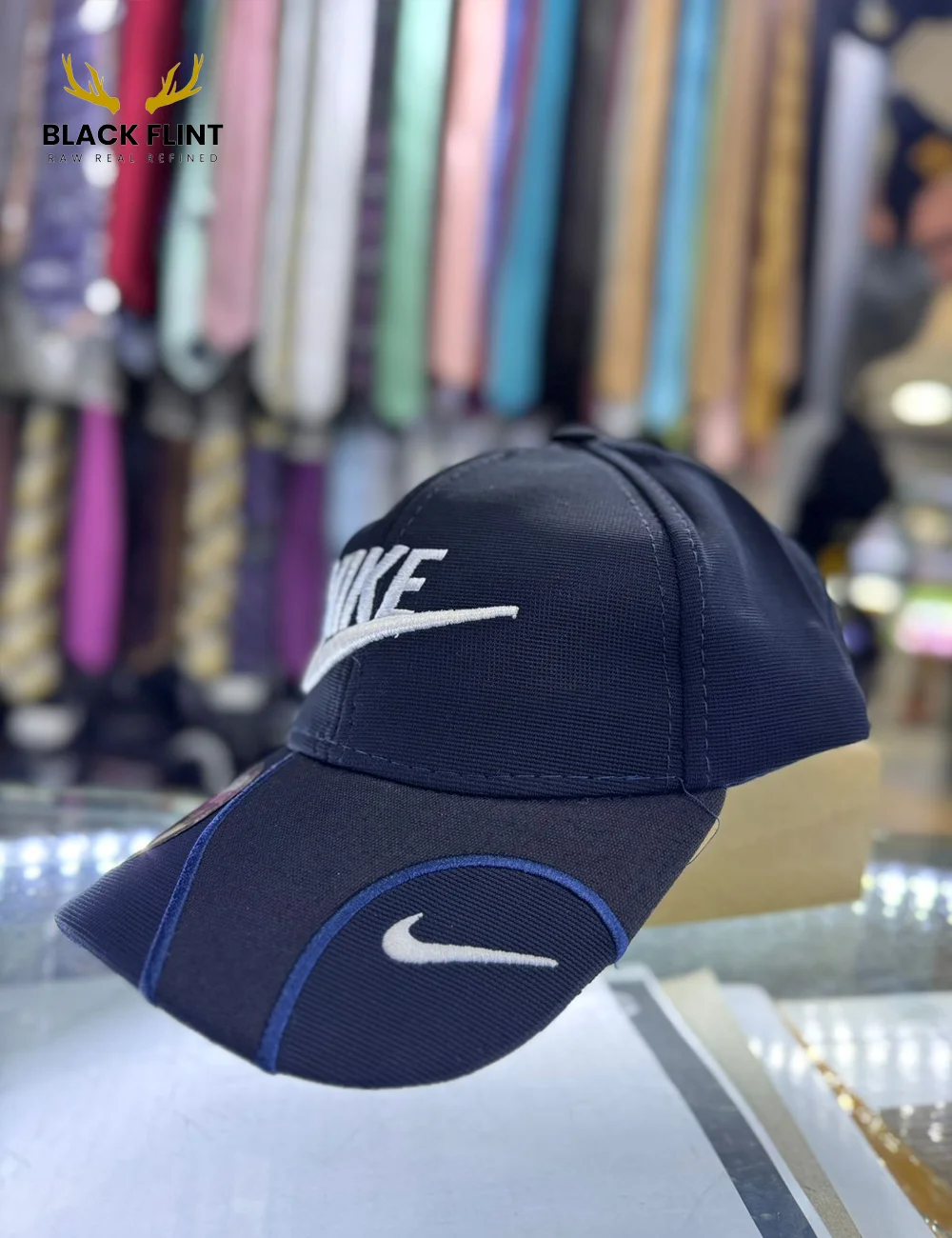Sports Cap Embroidered Logo Design