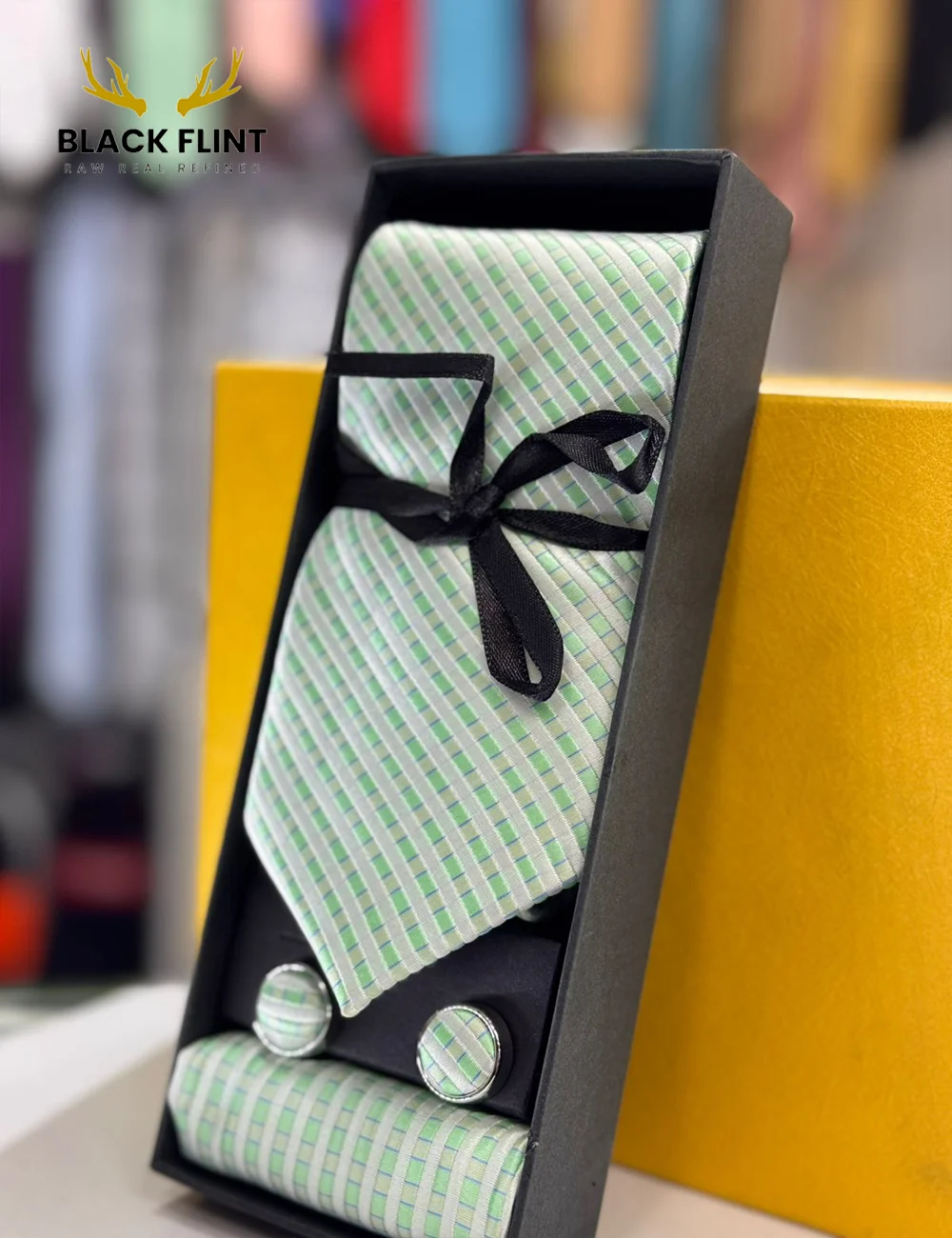 Elegant Designs Tie Gift Set with Matching Cufflinks - Image 39