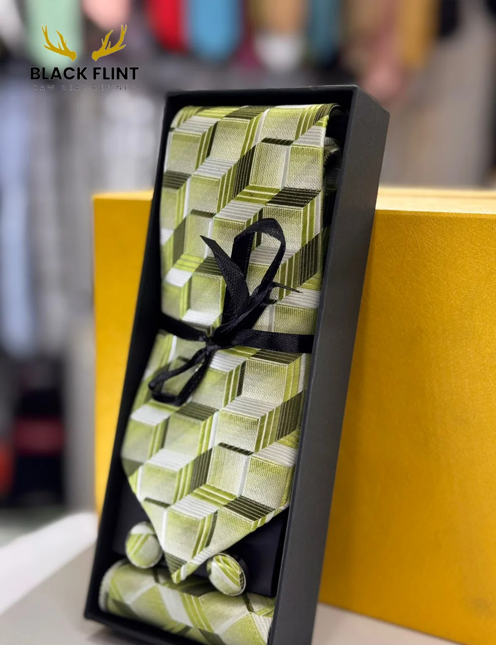 Elegant Designs Tie Gift Set with Matching Cufflinks - Image 38