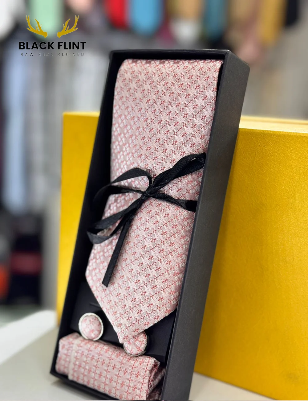 Elegant Designs Tie Gift Set with Matching Cufflinks - Image 35