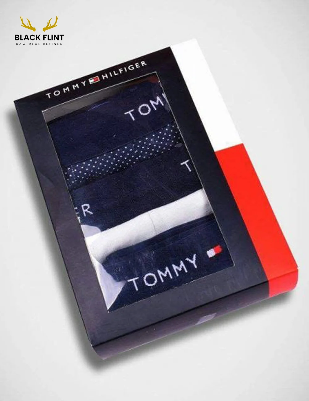 Tommy Hilfiger 3-Pack Boxer Briefs Premium Cotton Stretch