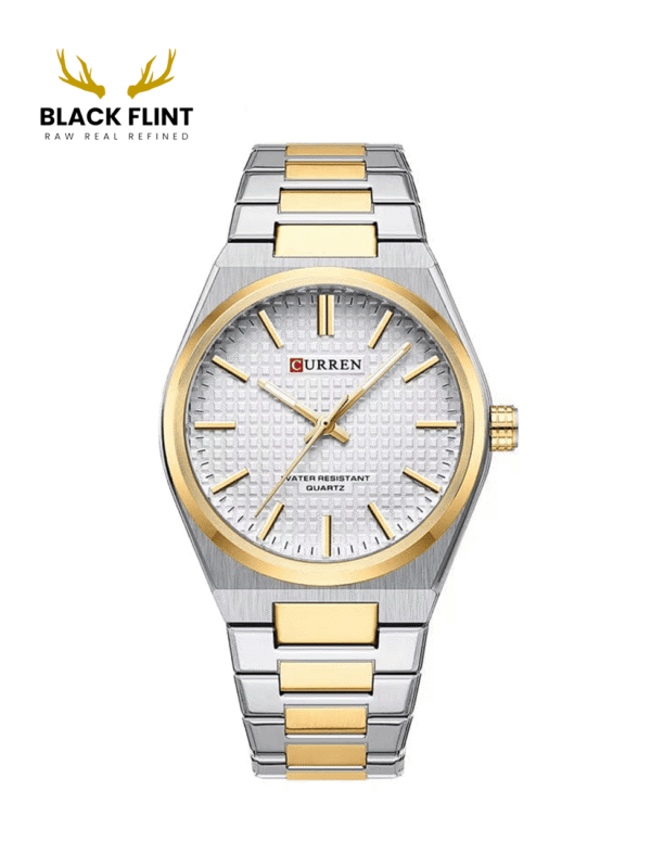 CURREN 8439 Women's Stainless Steel Watch - Silver Gold