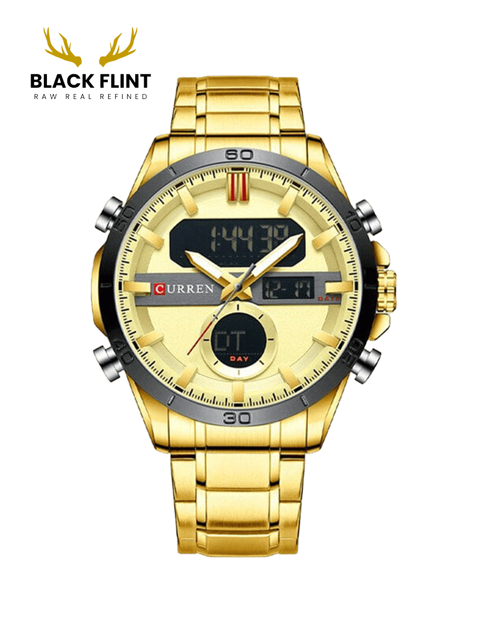 CURREN 8384 Men's Stainless Steel Watch - Image 3