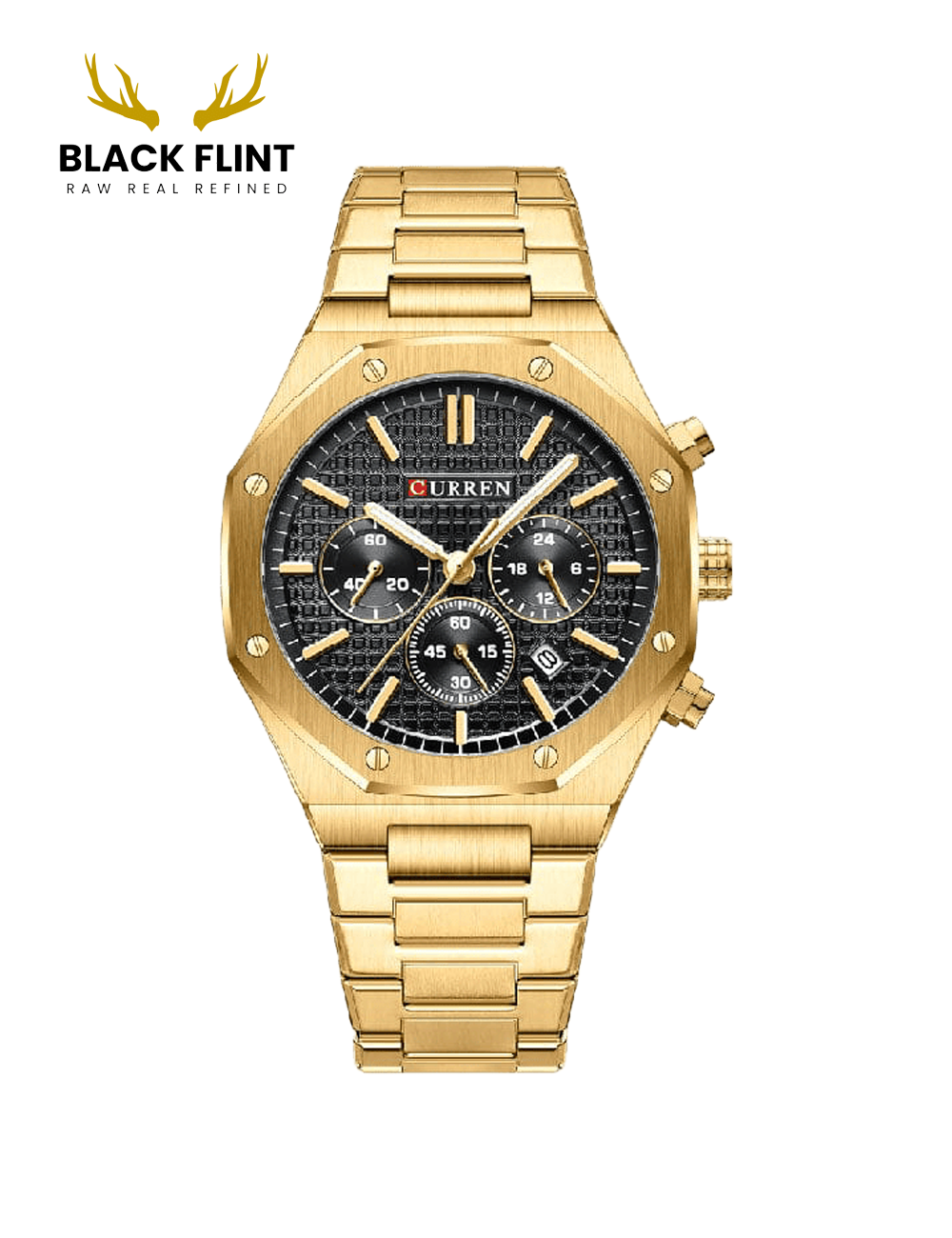 CURREN 8440 Men's Chronograph Watch - Image 3