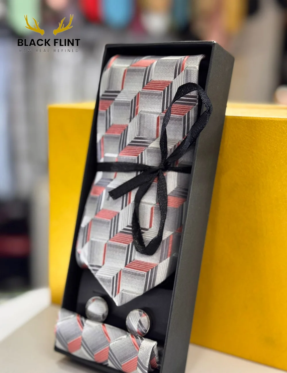 Elegant Designs Tie Gift Set with Matching Cufflinks - Image 21