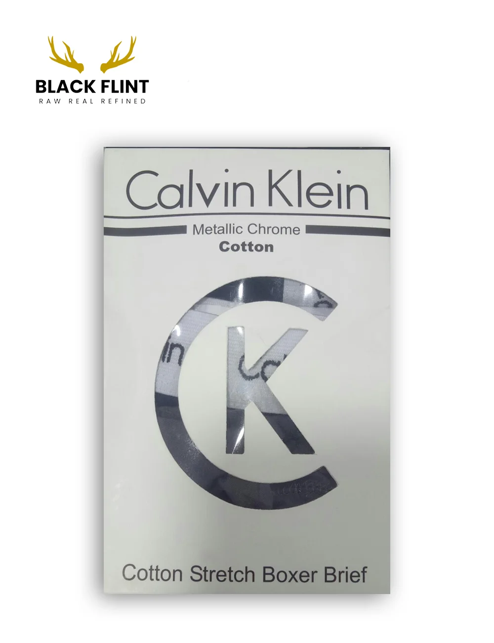 Calvin Klein Metallic Chrome Cotton Stretch Boxer 3 Pack