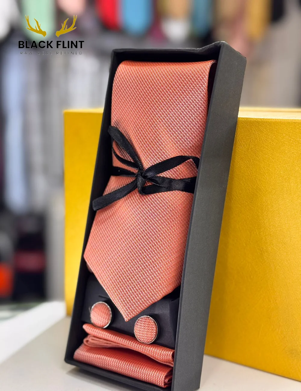 Elegant Designs Tie Gift Set with Matching Cufflinks - Image 32