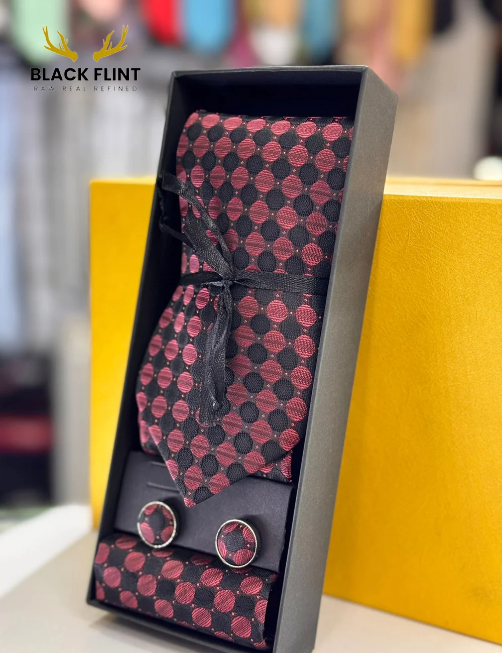 Elegant Designs Tie Gift Set with Matching Cufflinks - Image 31