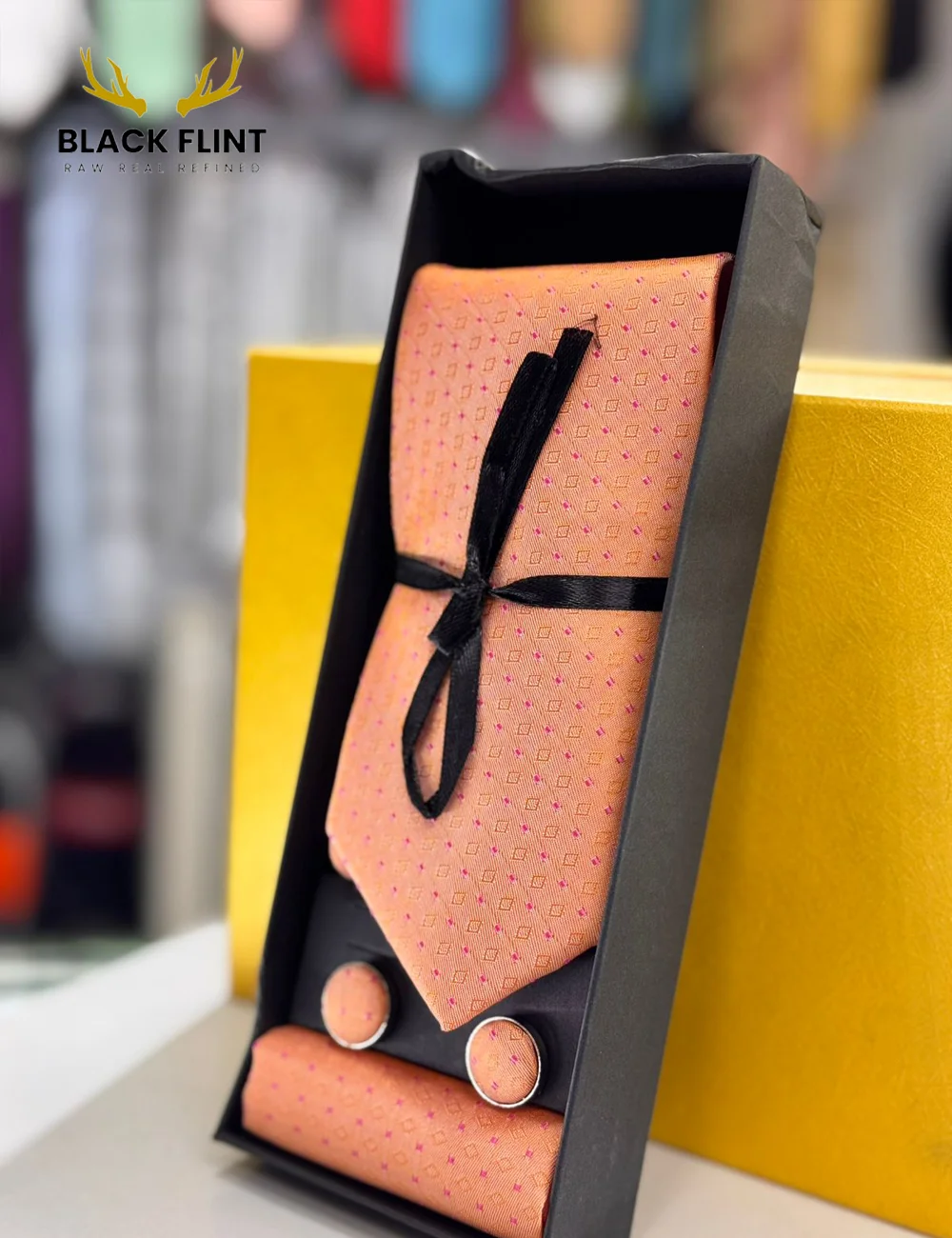 Elegant Designs Tie Gift Set with Matching Cufflinks - Image 25