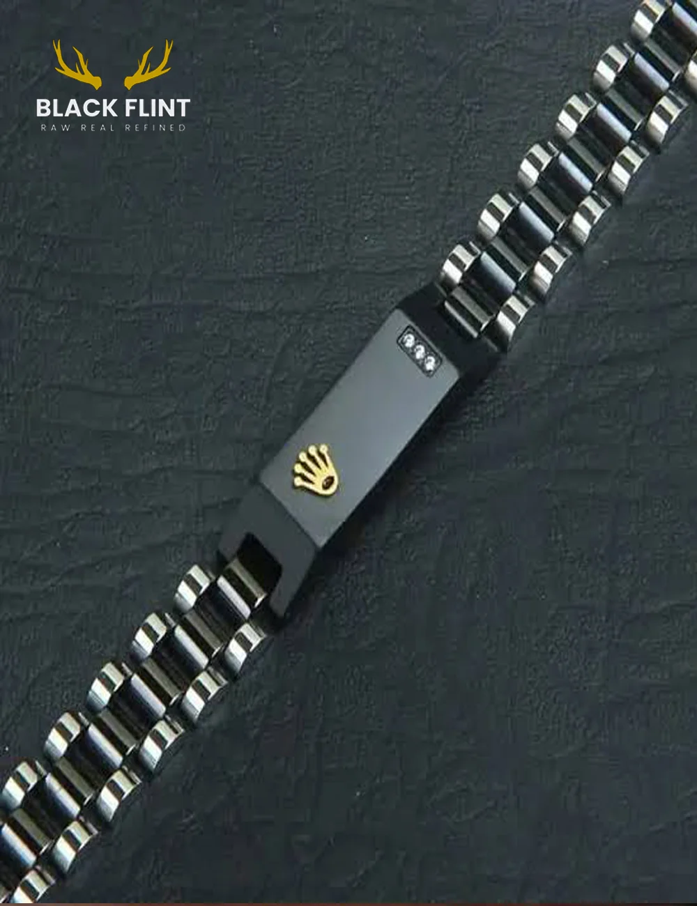 Premium Rolex Stainless Steel Bracelet