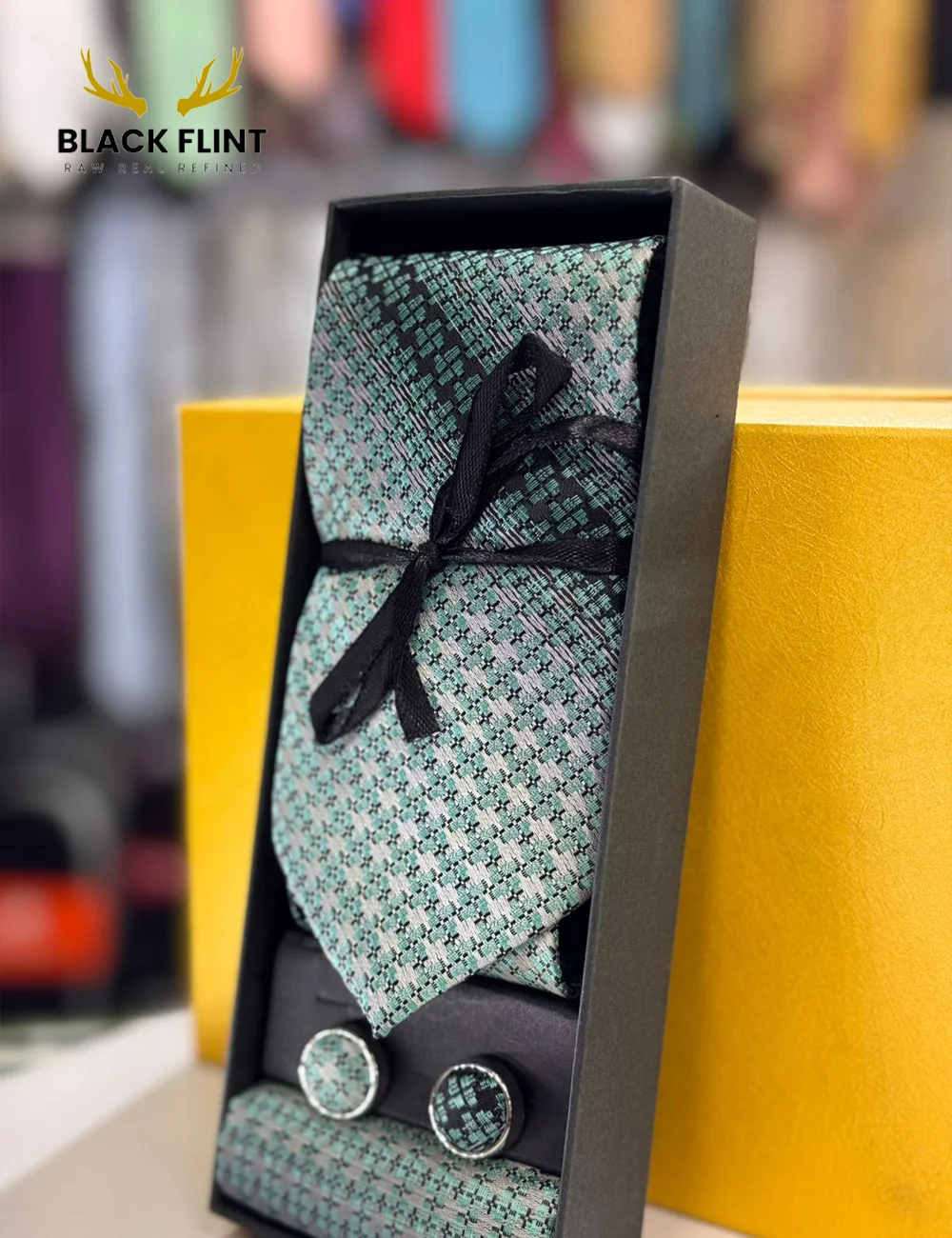 Elegant Designs Tie Gift Set with Matching Cufflinks - Image 20