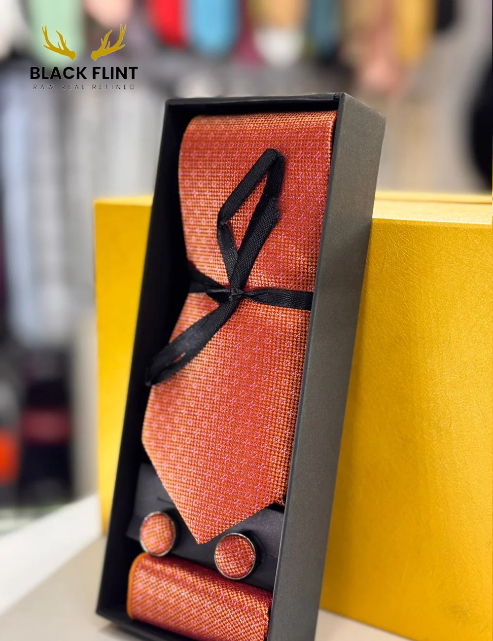 Elegant Designs Tie Gift Set with Matching Cufflinks - Image 11