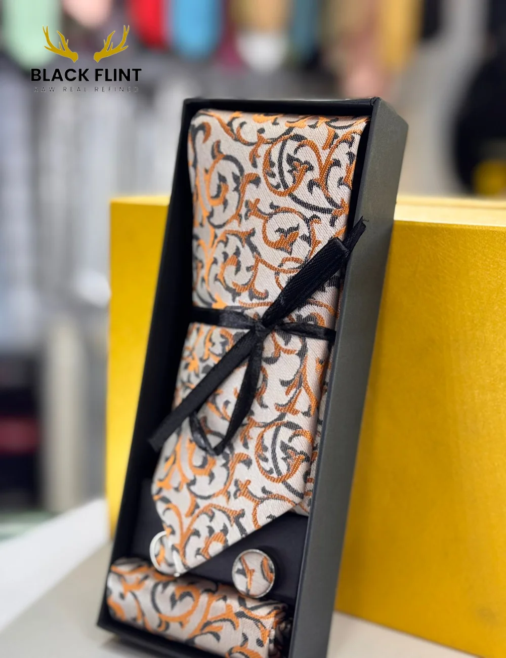 Elegant Designs Tie Gift Set with Matching Cufflinks - Image 34