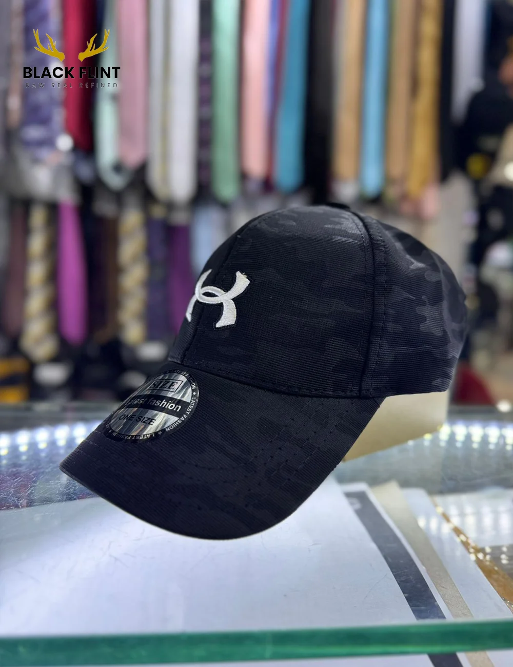 Sports Cap Embroidered Logo Design - Image 7