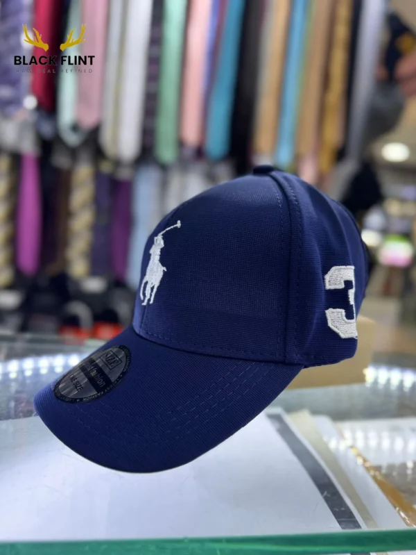 Embroidered Cap Premium Cotton Mesh Design - Polo Cap