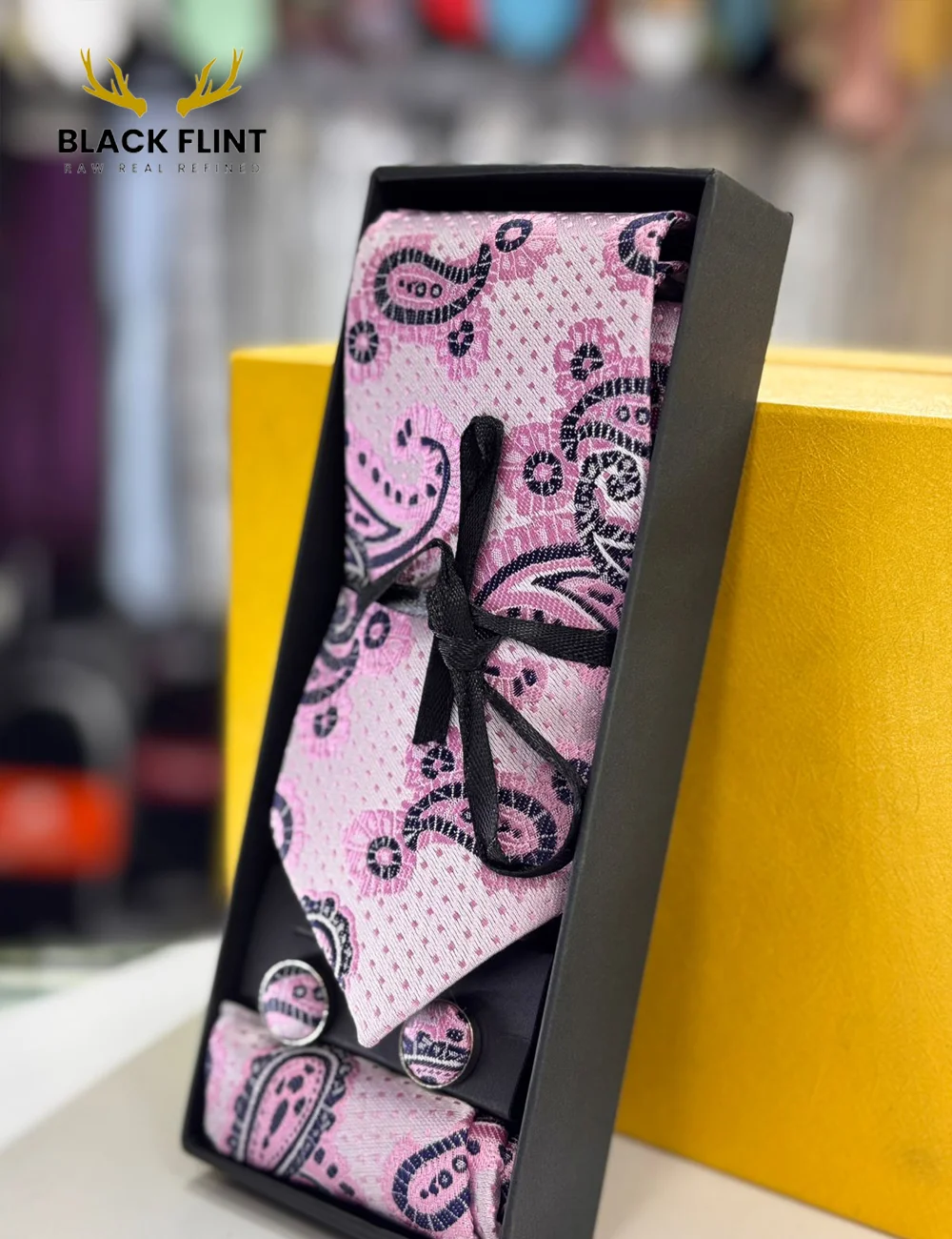 Elegant Designs Tie Gift Set with Matching Cufflinks - Image 18