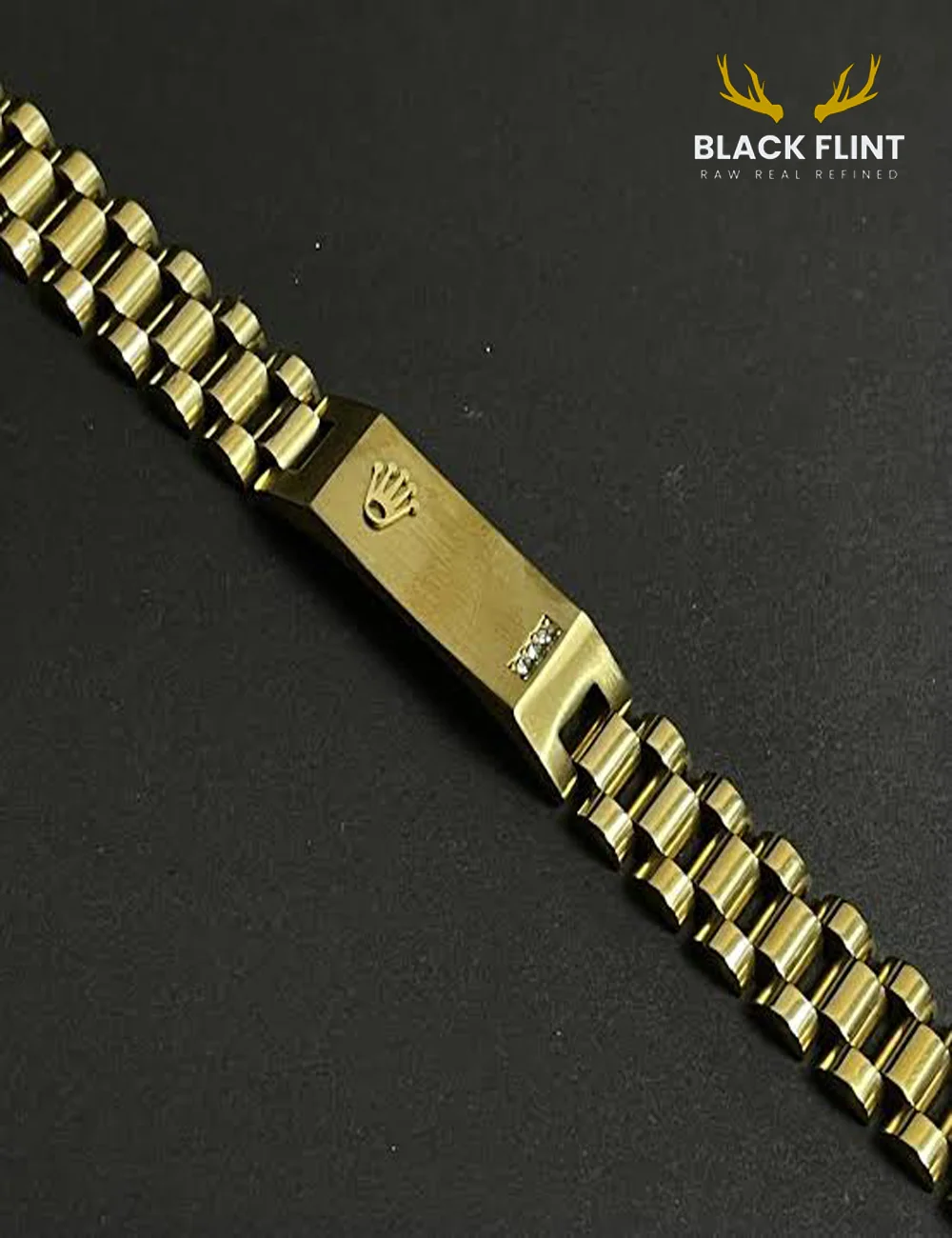 Premium Rolex Stainless Steel Bracelet - Image 2