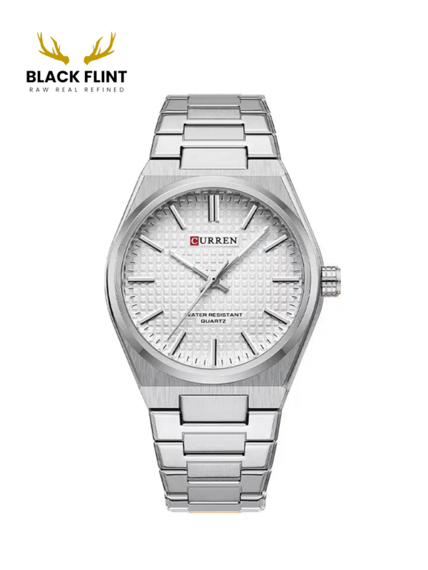 CURREN 8439 Women's Stainless Steel Watch - Silver