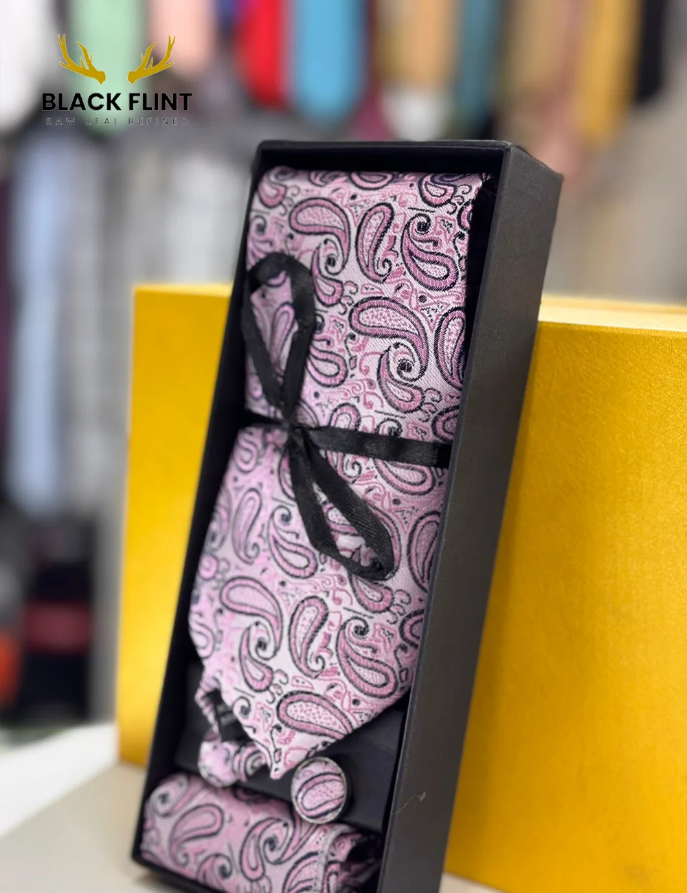 Elegant Designs Tie Gift Set with Matching Cufflinks - Image 17