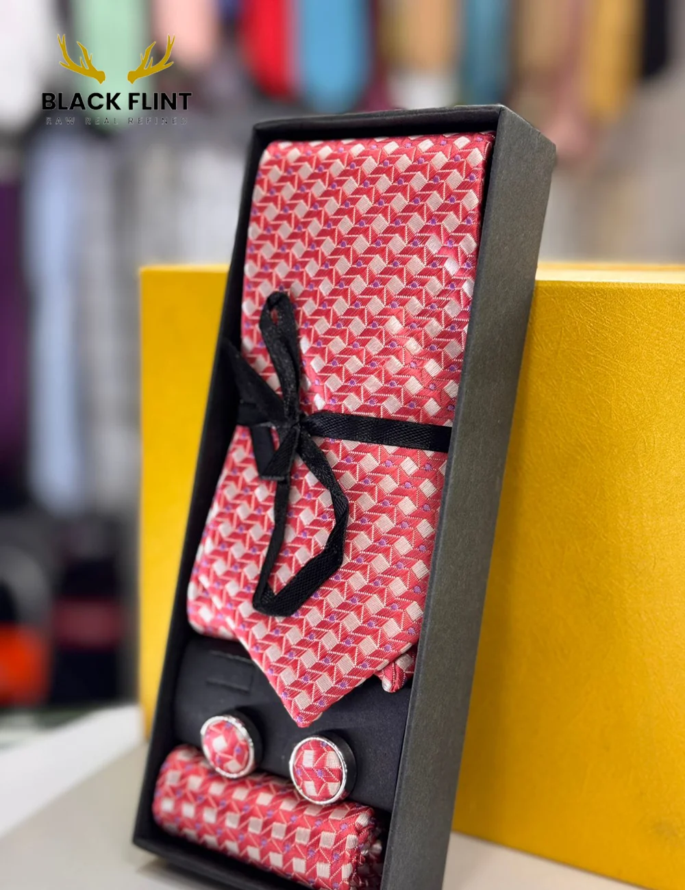 Elegant Designs Tie Gift Set with Matching Cufflinks - Image 16