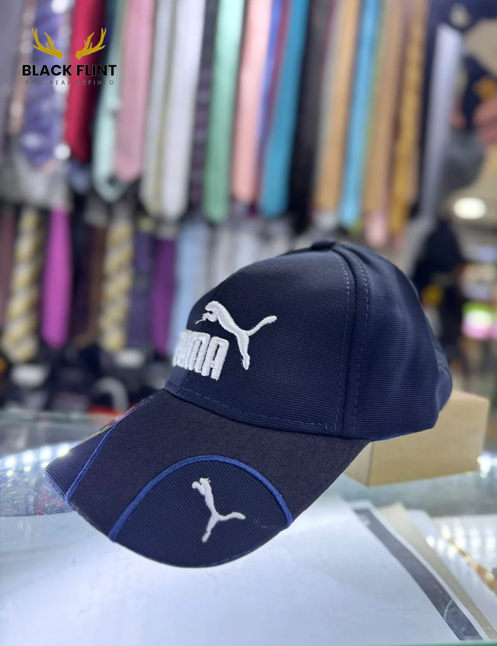 Sports Cap Embroidered Logo Design - Image 3