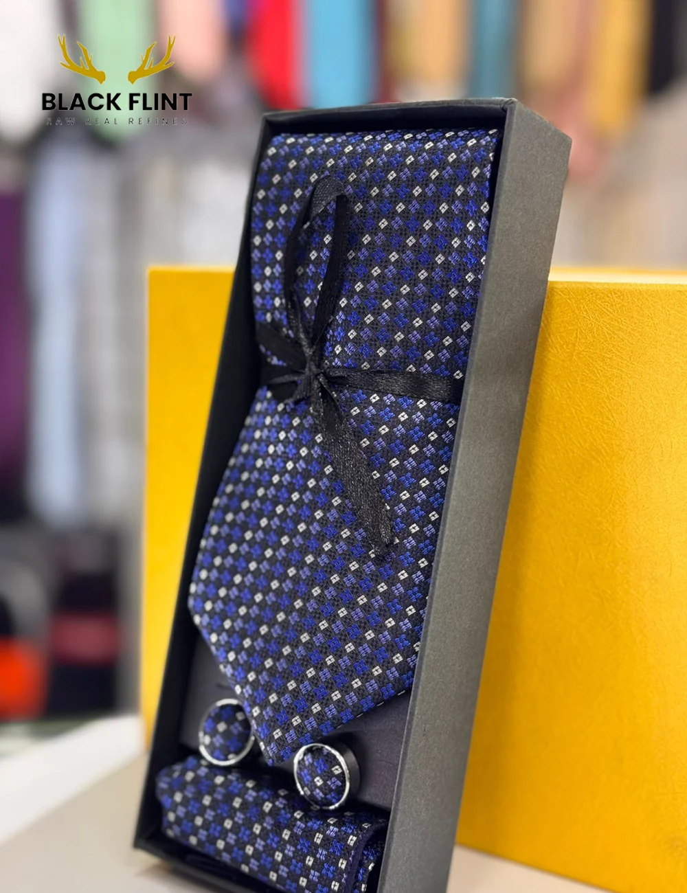 Elegant Designs Tie Gift Set with Matching Cufflinks - Image 14