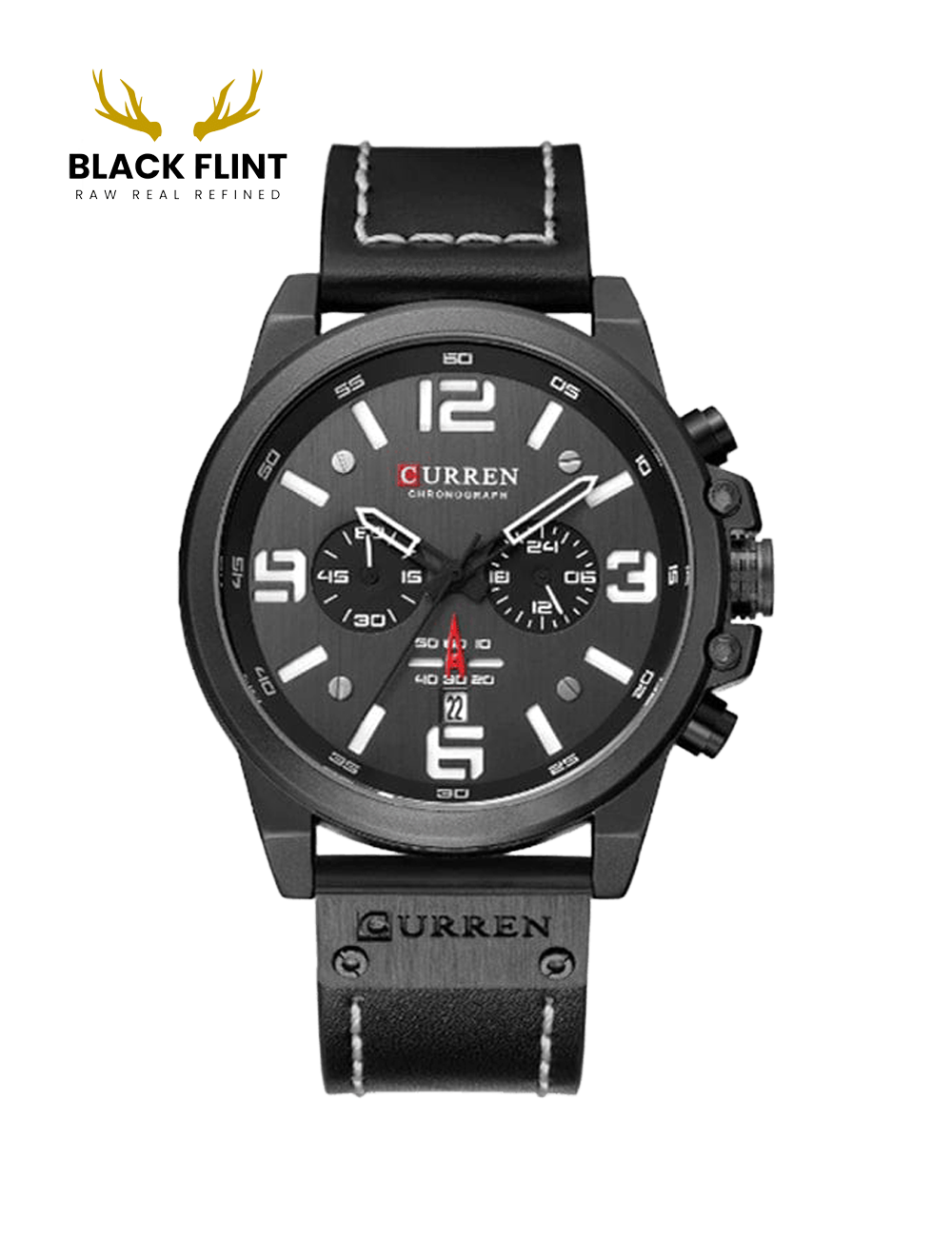 CURREN 8314 Men's Leather Straps Watch - Image 2