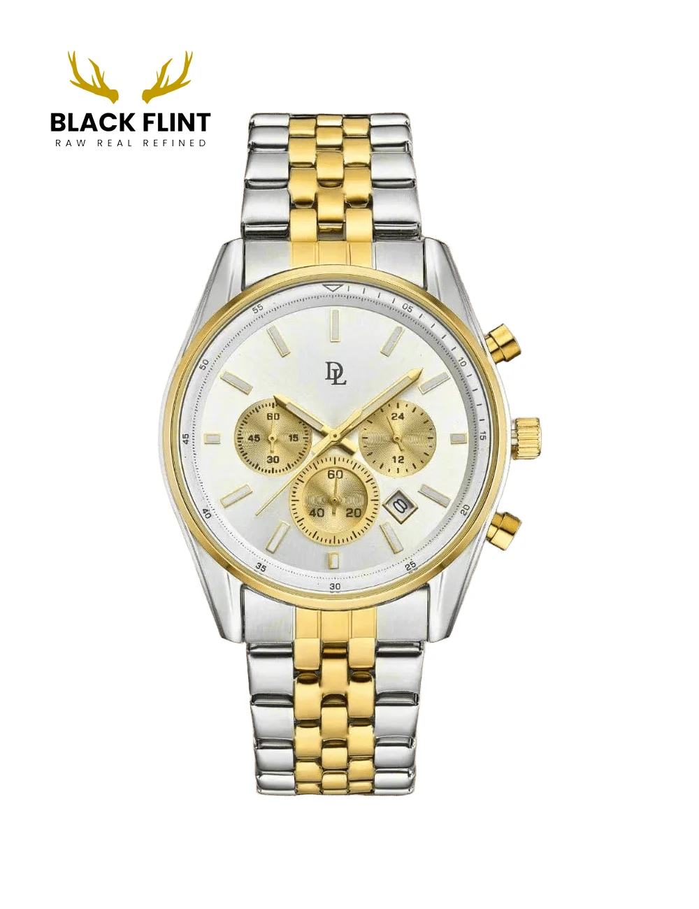 De Lawrence Royal King Chronograph Stainless Steel Watches For Men’s - Image 15