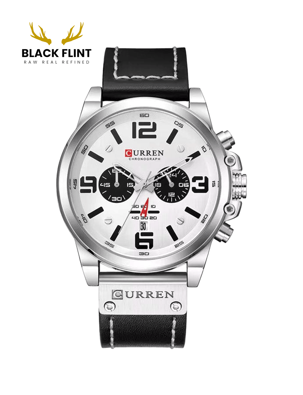 CURREN 8314 Men's Leather Straps Watch - Image 3